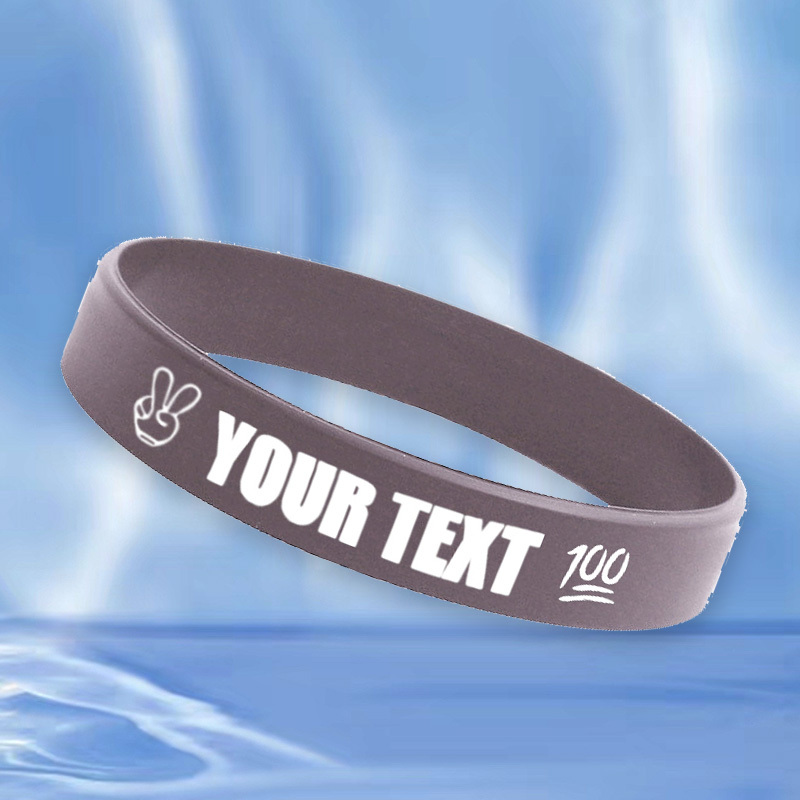 105pcs Custom Silicone Wristbands for Daily Wear and Events